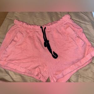 PINK pajama shorts size Small
